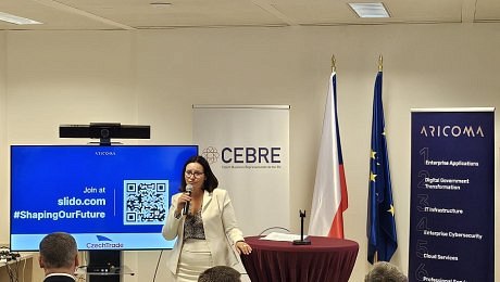 CEBRE společně s ARICOMOU prodiskutovali digitální budoucnost EU a roli České republiky v této oblasti