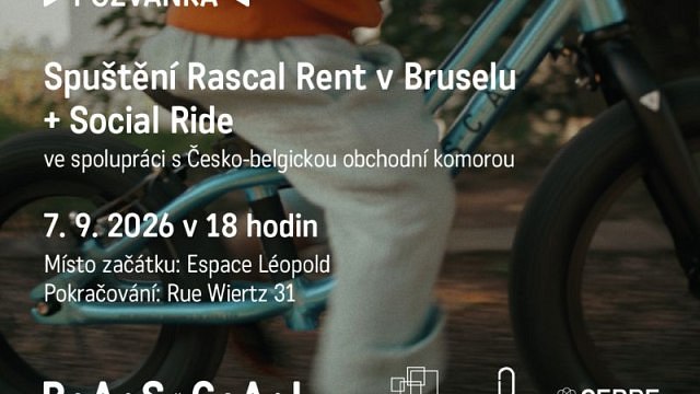 Brněnská firma Rascal otevírá svou půjčovnu dětských kol i v Bruselu